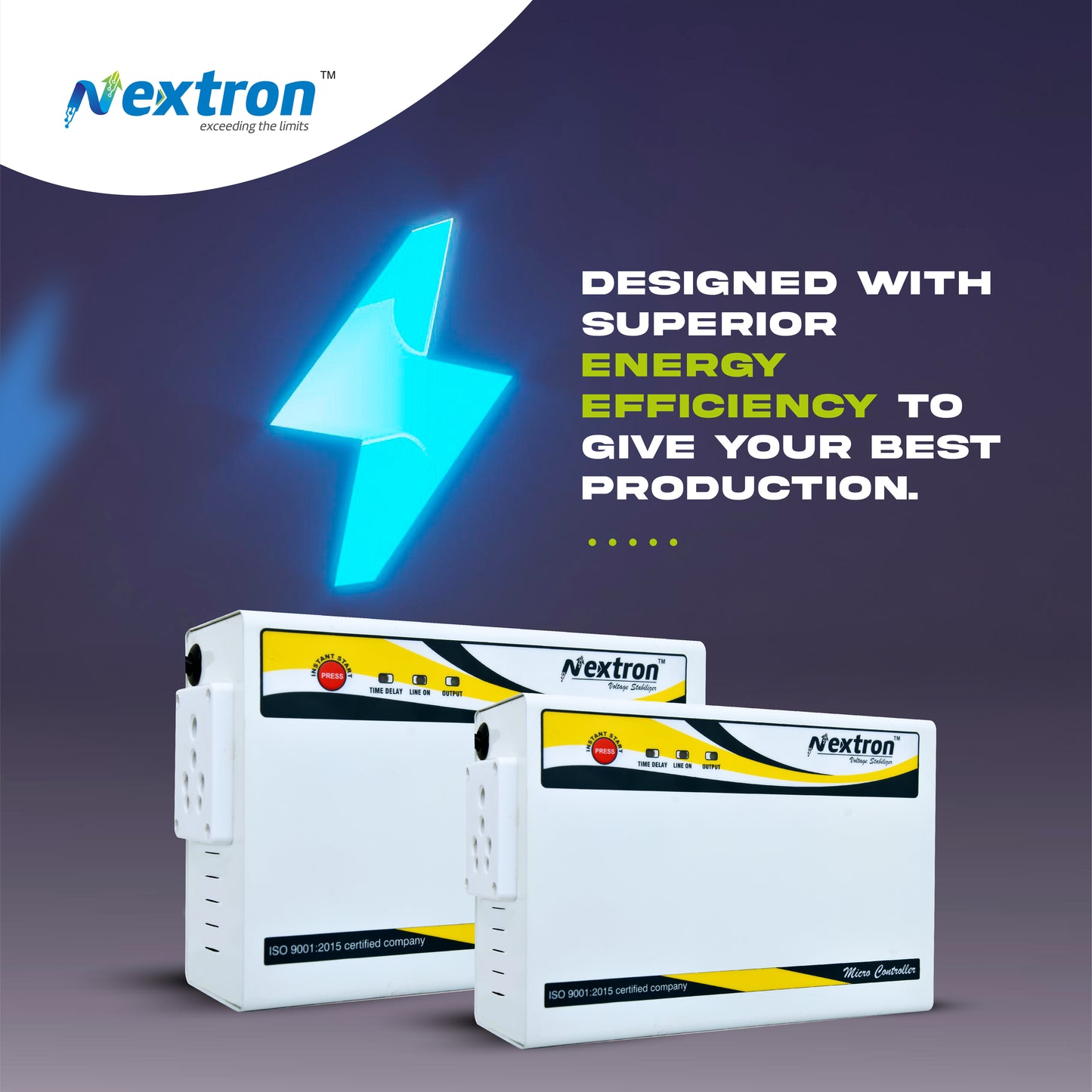 NEXTRON Voltage Stabilizer for Washing Machine | Tread Mill and Microwave Oven